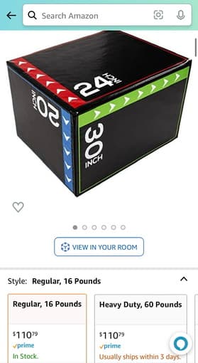 BalanceFrom 3 in 1 20 Inch 24 Inch 30 Inch Foam Plyometric Box Jumping 2