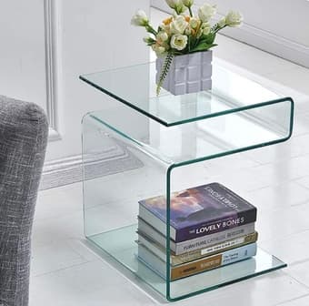 Glass side/ coffee table 1