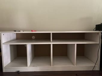 TV stand, white 1
