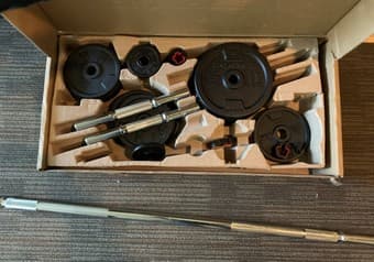 Selling decathlon weights set 1