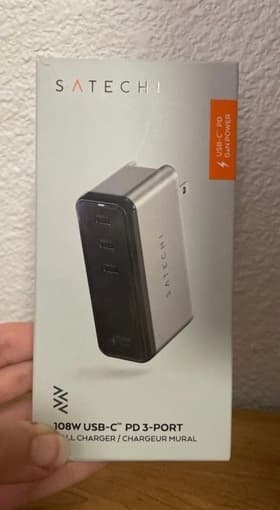 USBC 3-port wall charger (unused) 2