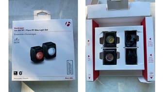 Bontrager ion 200 RT flare RT bike light set 1