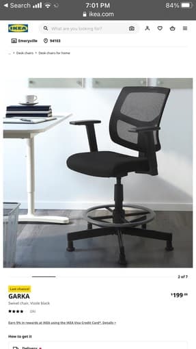 Ikea Garka Chair - Just Like New! 2