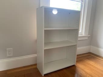 3-shelf bookcase 2