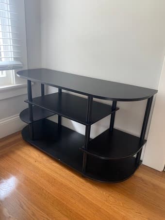 Espress/Black tv stand 2