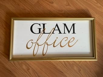 Decorative frames for home and office ($5-$15) 2