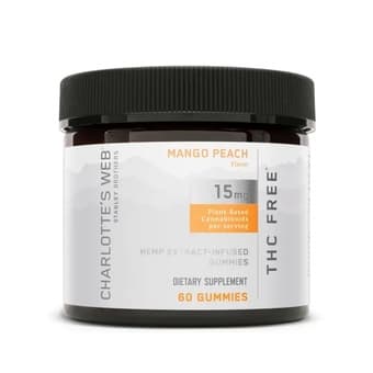 Charlotte's Web THC-free 15mg CBD Gummies (60ct) [UNOPENED BOX] 2