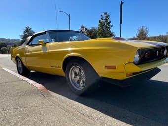1972 Ford Mustang Mach 1 Convertible, Professionally Restored 2