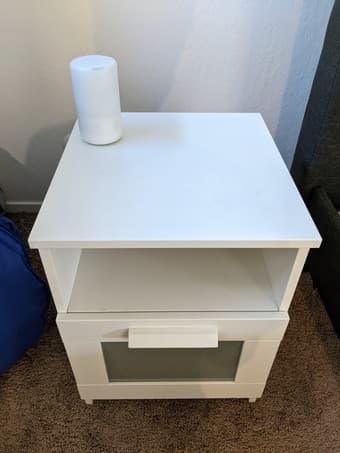 Classic White Nightstand 3