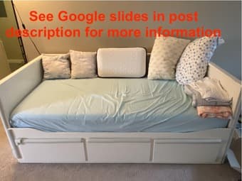 Moving Sale! Electronics + desks + daybed + miscellaneous 3
