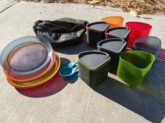 Camping Table Set plus utensils 1