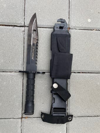 Backpacking Knife 1