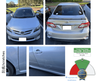 Car Sale 2013 Toyota Corolla S Automatic Sedan (回国卖车) 1
