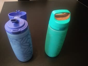 Water Bottle with One-Touch Flip Lid 1
