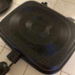 Brand new double-sided grill frying pan 1