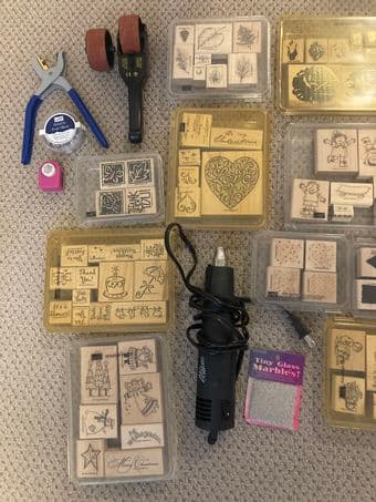 Stamp supplies for handmade cards (Stampin' Up) 3