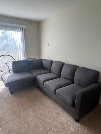 Grey Karina-Louise 2 - Piece Upholstered Sectional Sofa 2