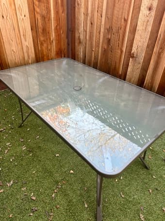 Glass Outdoor Table 1
