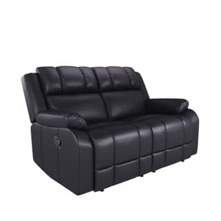 58” Vegan Leather Recliner, New (originally cost $1k+) 2
