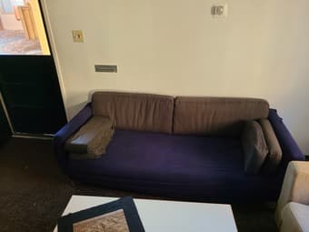 Sofa + cover+ cushions 1