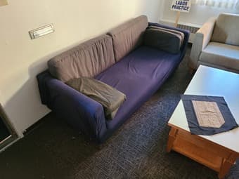 Sofa + cover+ cushions 2