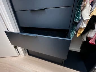 Chest of drawers with clothes rail - $150 (San Francisco) 3