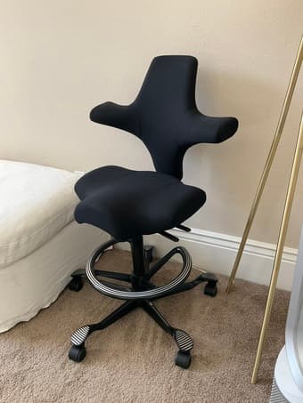 Capisco by HAG ergonomic computer desk chair 2
