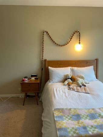 Like new Wayfair full bed frame 2