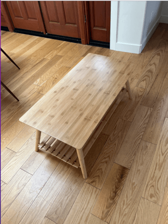 Bamboo Coffee Table, TV Stand 1