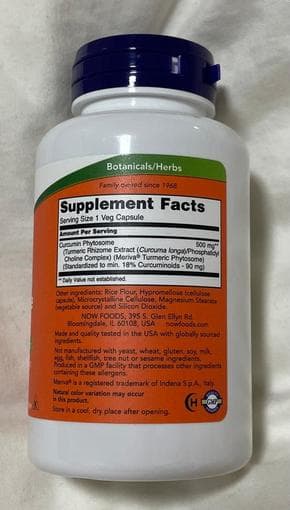 Turmerico Curcumin Phytosome 3