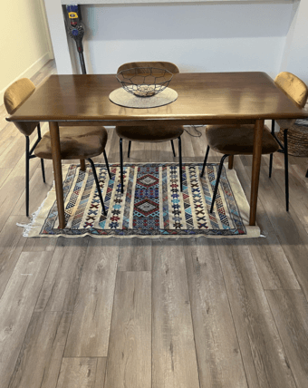 West elm mid-century dining table 1