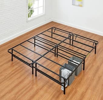 like new queen bed frame 1