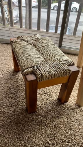 Ikea Lisabo Laptop Desk, Odger Chair, and Footrest 3