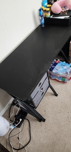 Sturdy Black Desk For Study/Work 2