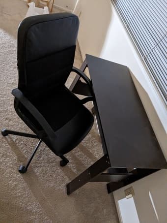 Desk and chair 2