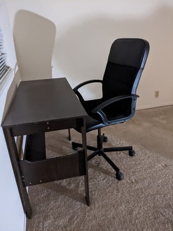 Desk and chair 3