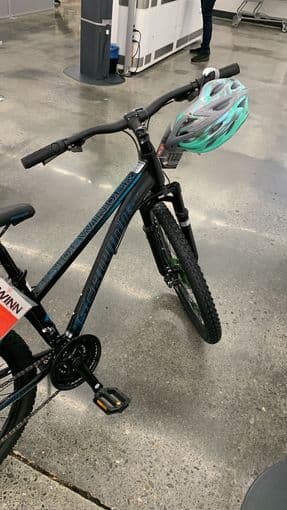 Mountain Bike + Helmet for sale - brand new condition 1