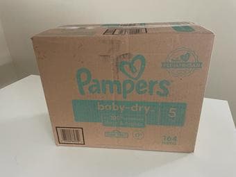 Diapers Size 5, 164 Count - Pampers 1