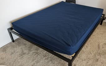 bed frame and mattress for sale 2