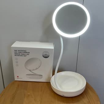 Rechargeable LED Makeup Mirror 2