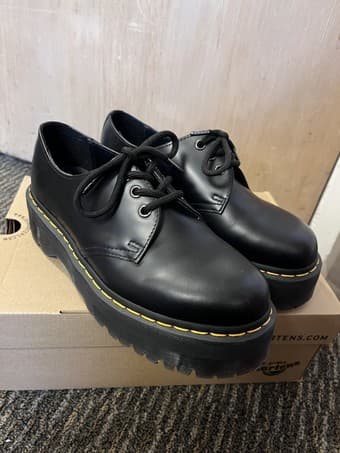 Selling Dr. Marten 1461 Quad Blacks Size 8 2