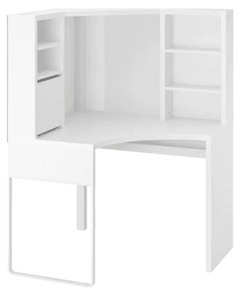 Ikea MICKE corner desk (white) 3
