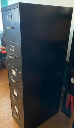 5-drawer filing cabinet. moving sale, REDUCED 1