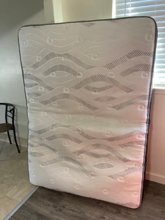 Mattress with sheets 2