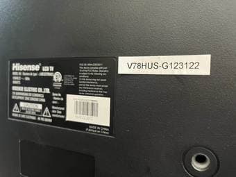 32” TV 3