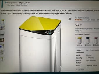 Apartment Washer 1