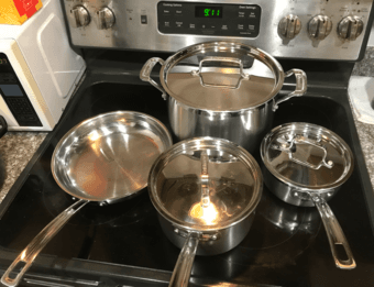 Cuisinart stainless-steel cookware set 1