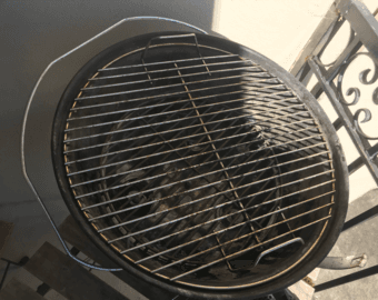 Portable Weber BBQ + BBQ tool set 2