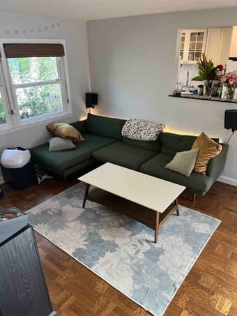 Room in a 2Br/1Ba in San Mateo. AC, yard, dog friendly, utilities inc. 1