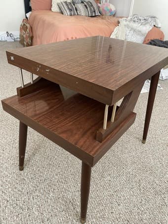 mid-century modern nightstand 1